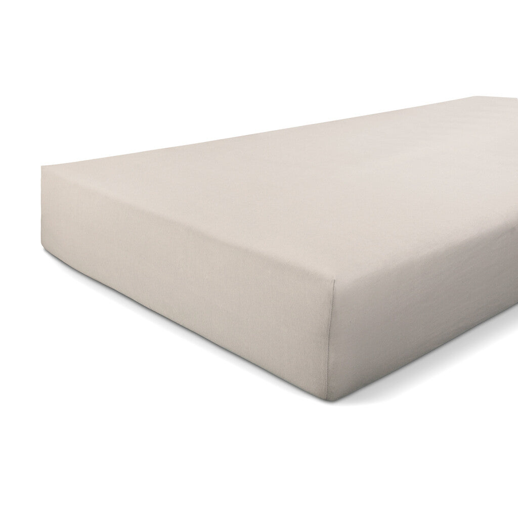 Walra - Hoeslaken Jersey - 180x200/210 cm - Zand