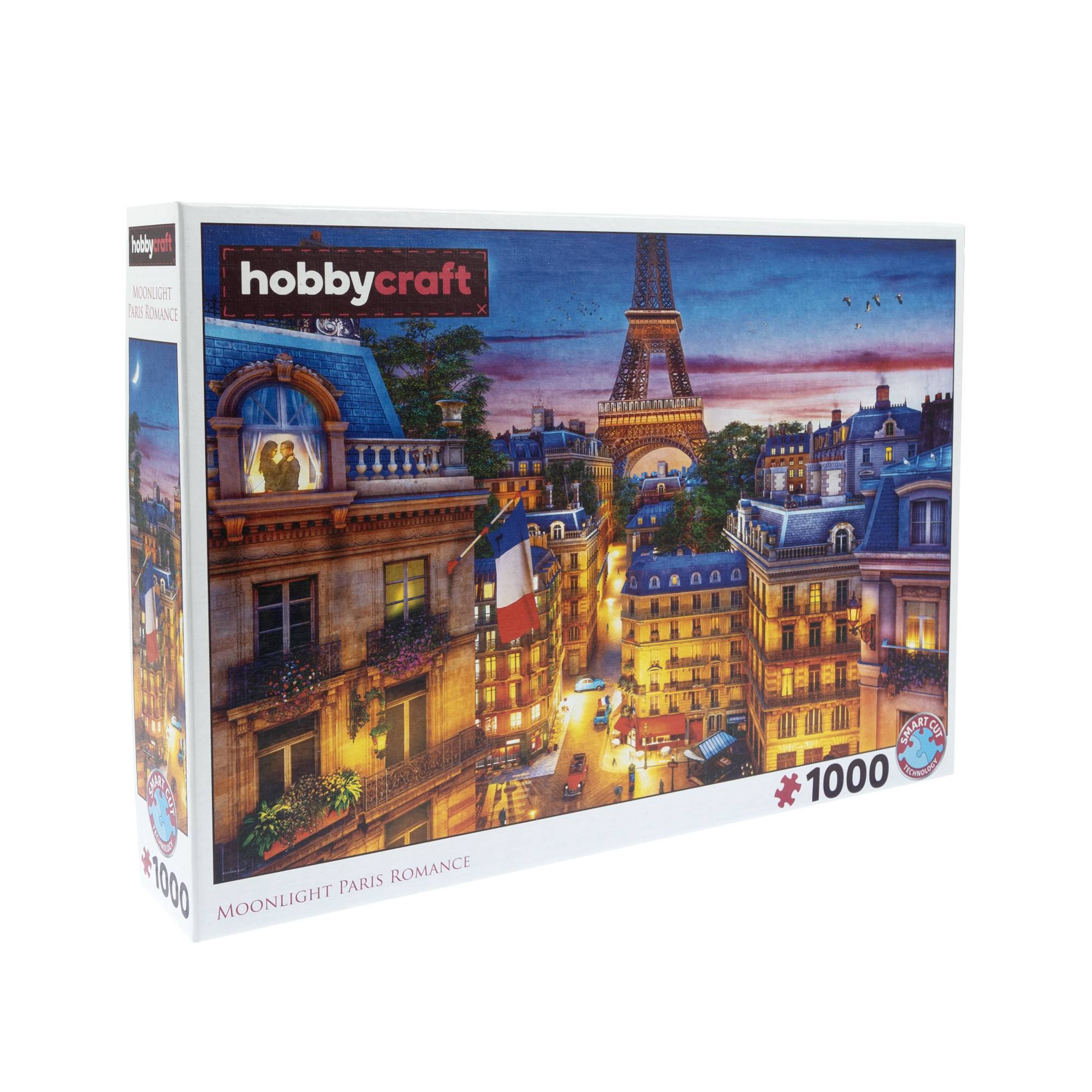 Moonlight Paris Romance Jigsaw Puzzle 1000 Pieces