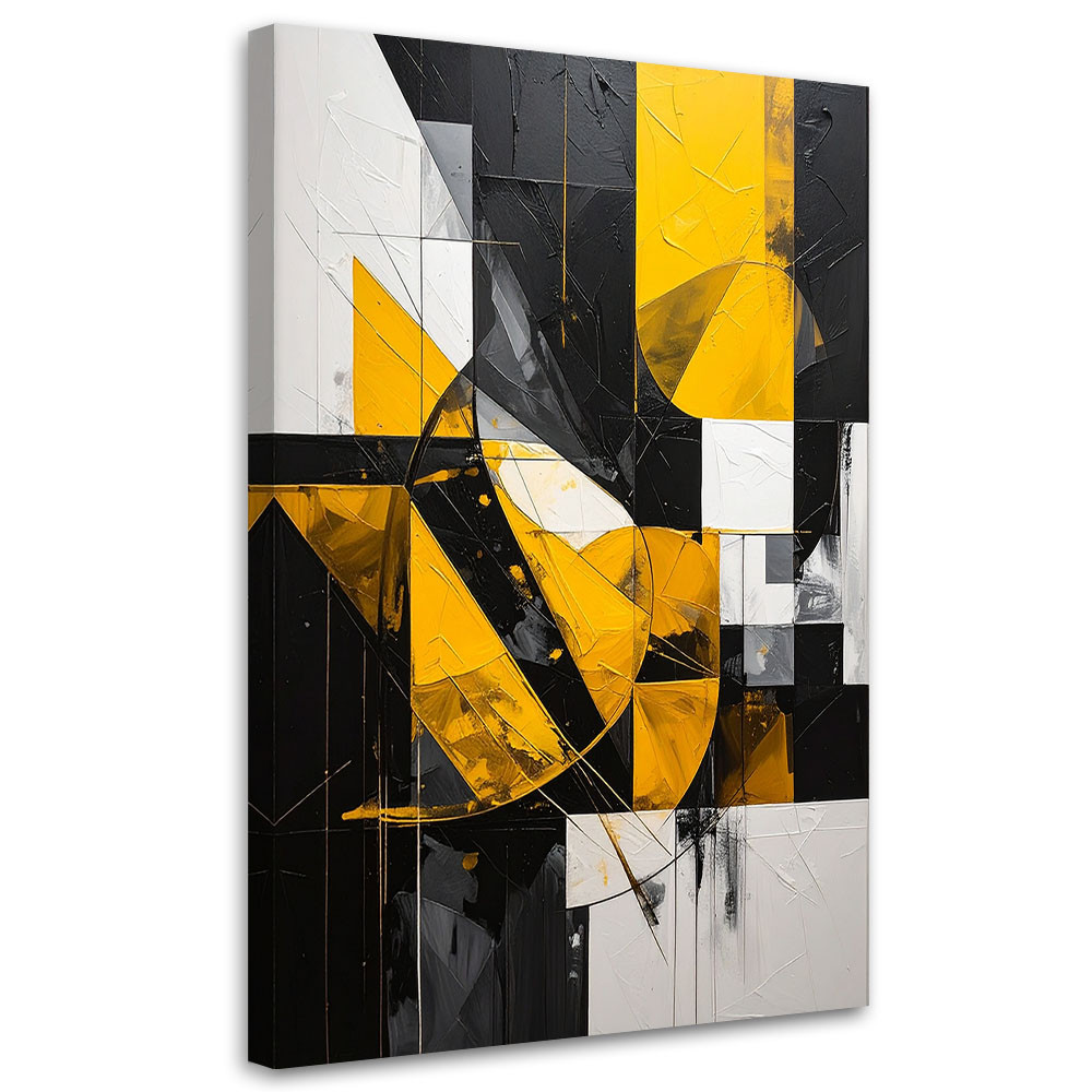 Obraz do salonu sypialni biura loftu, Geometryczne kształty 20x30
