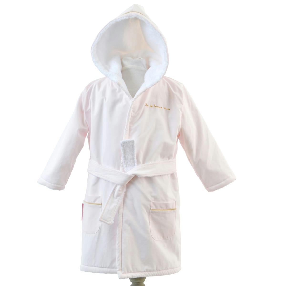 PRINCESSE SWAN - Peignoir enfant coton bio* 4-5 ans