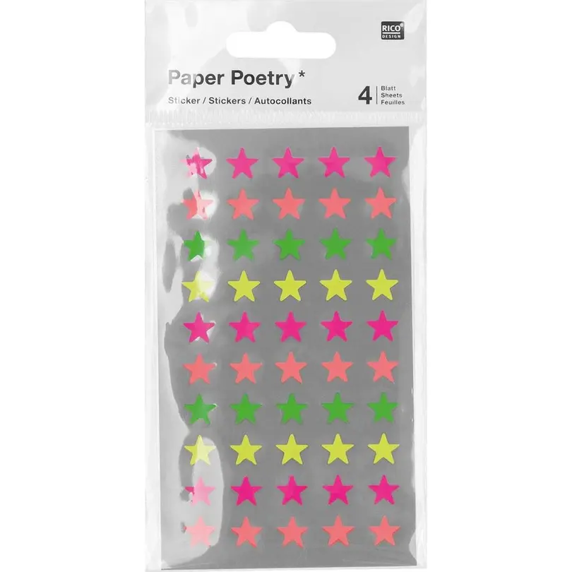 Sticker 4er-Set Stickers