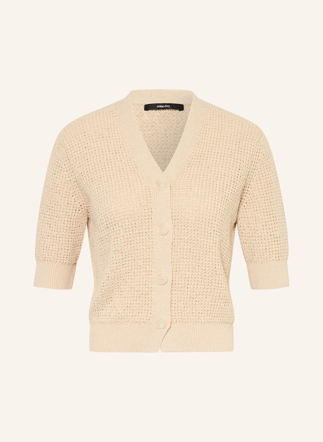 someday Strickjacke TEMMY mit 3/4-Arm