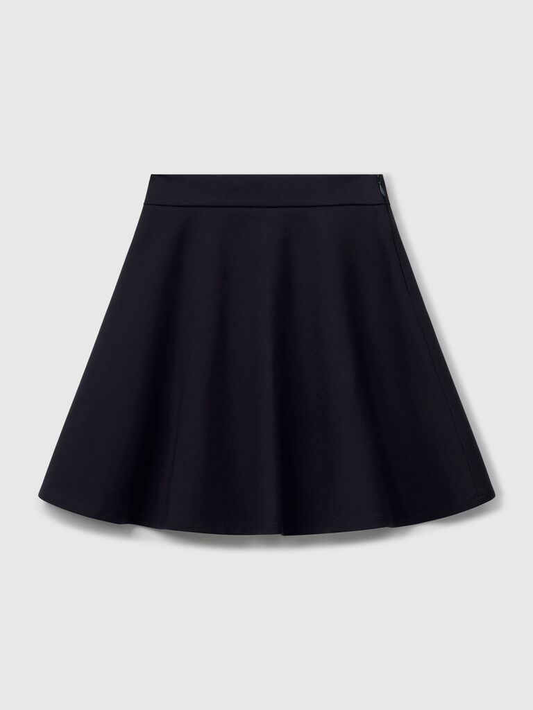 Skirt in viscose blend