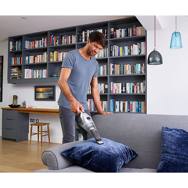 Aspirateur à main sans fil Dustbuster avec base BLACK DECKER - 7,2V 2,0 Ah NVC220WC-QW