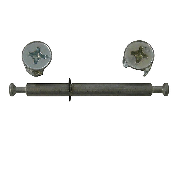 2 ferrures d'assemblage   Goujon ø15 x H. 12,5 mm