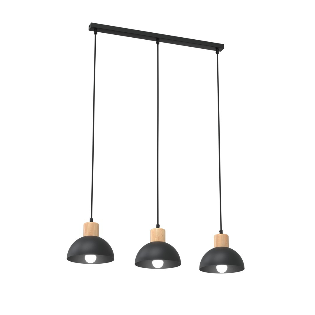 Lampa Wisząca Seco 3 Bl