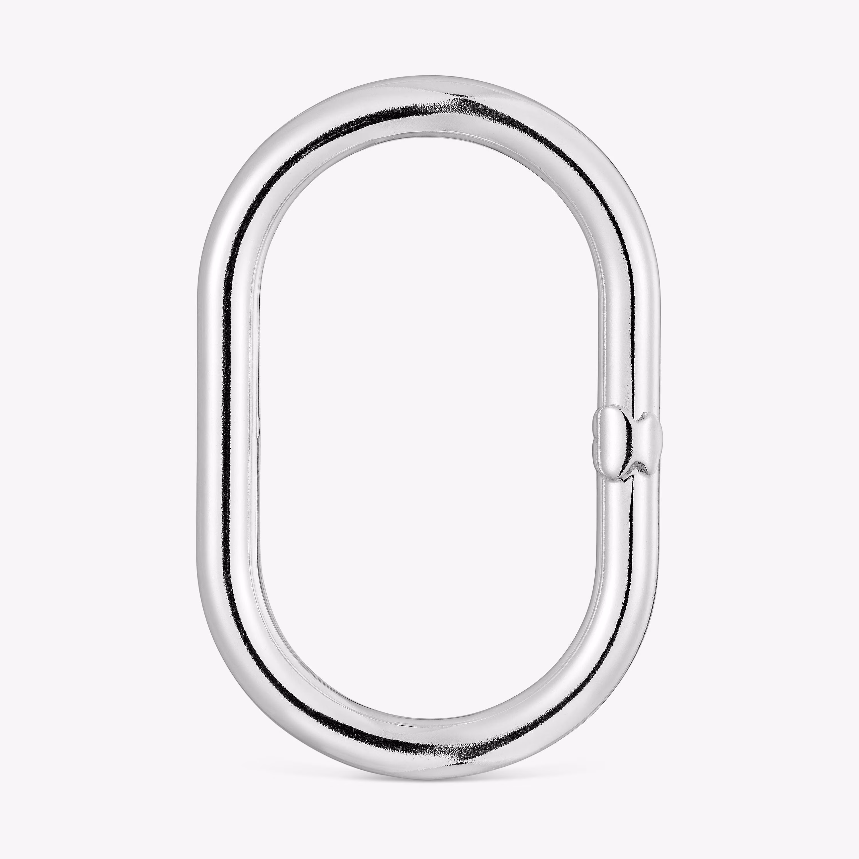 Anilla de plata 45 mm Hold Oval