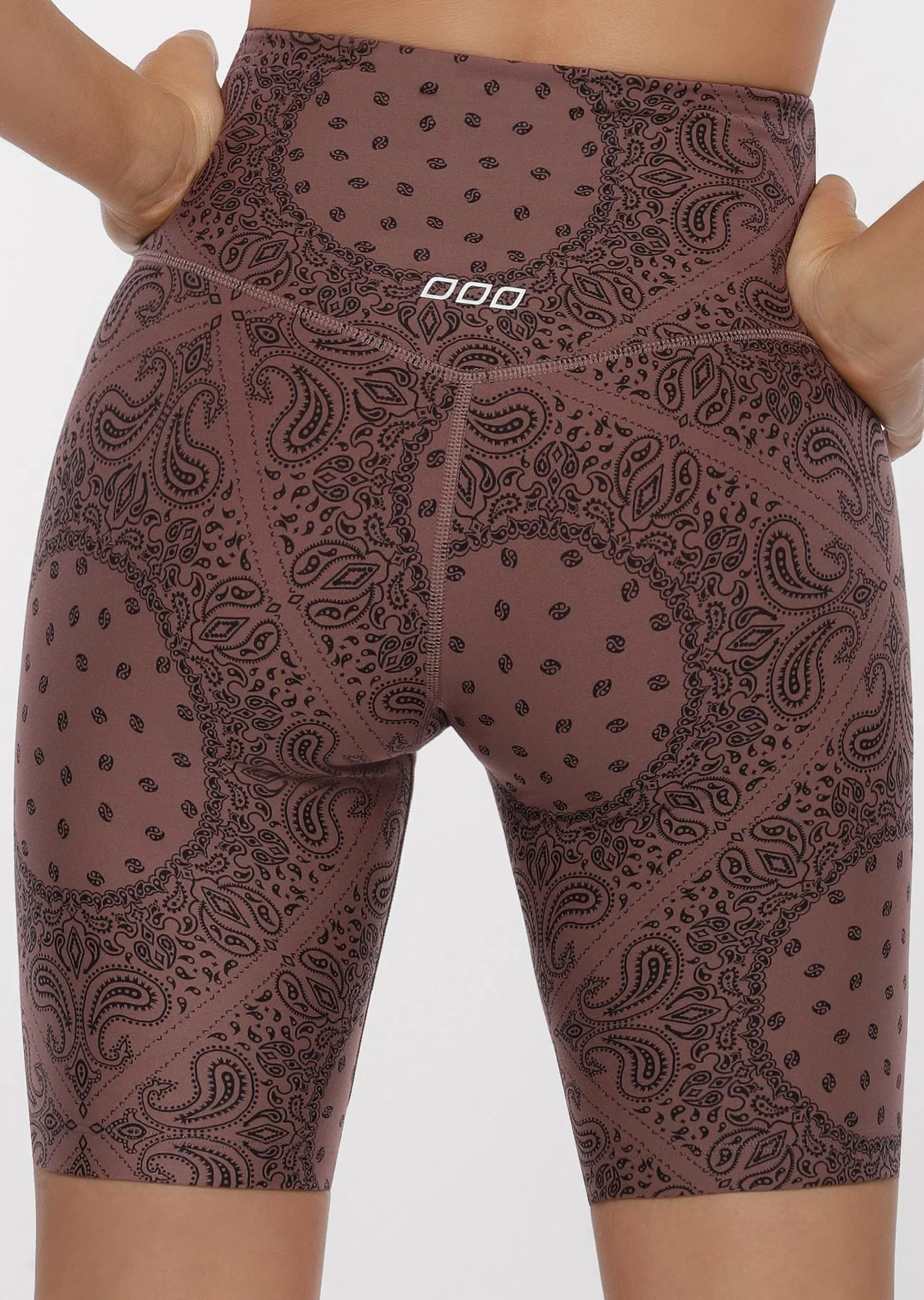 Bandana Midi Bike Shorts