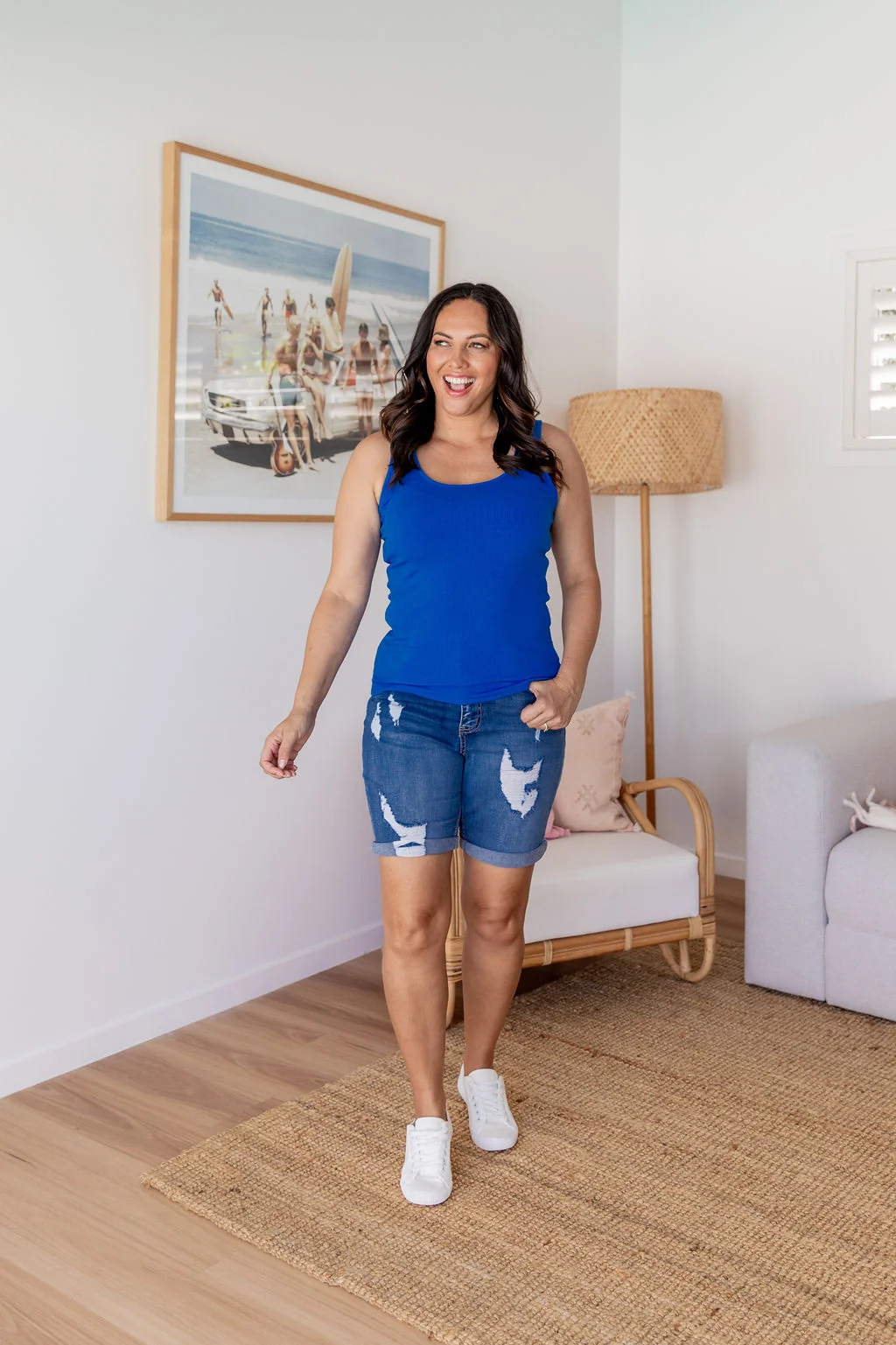Billi Tank in Cobalt Blue