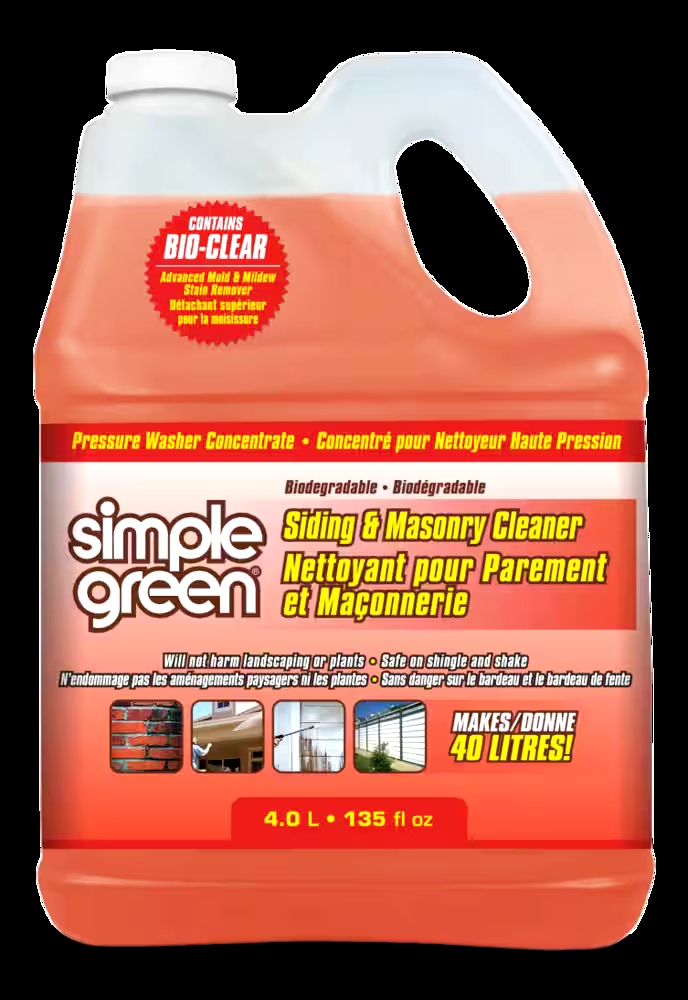 Simple Green Siding & Masonary Pressure Washer Detergent, 4-L