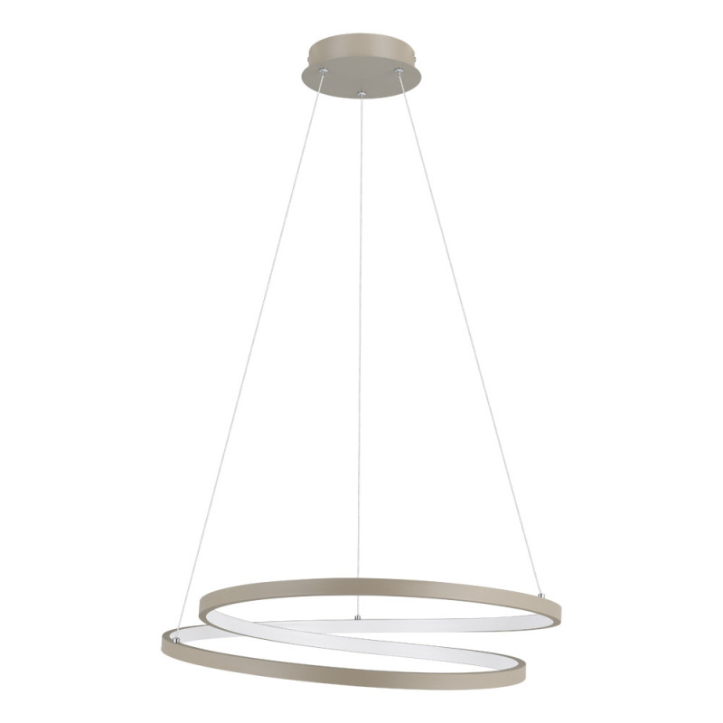 Suspension LED Ruotale sable Ø 55 cm 36 W EGLO
