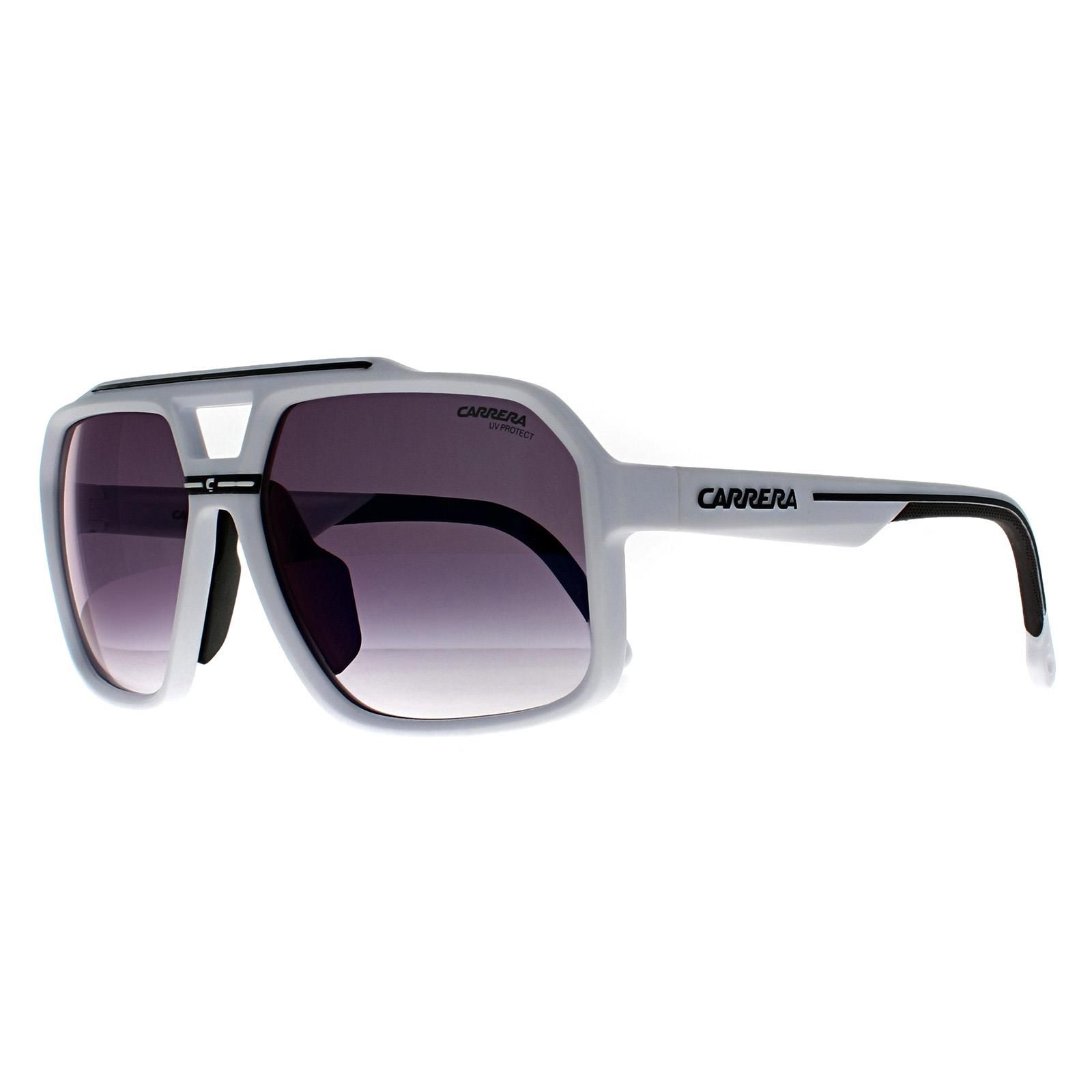 Carrera Aviator Matte White Blue Gradient C Sport 03/S