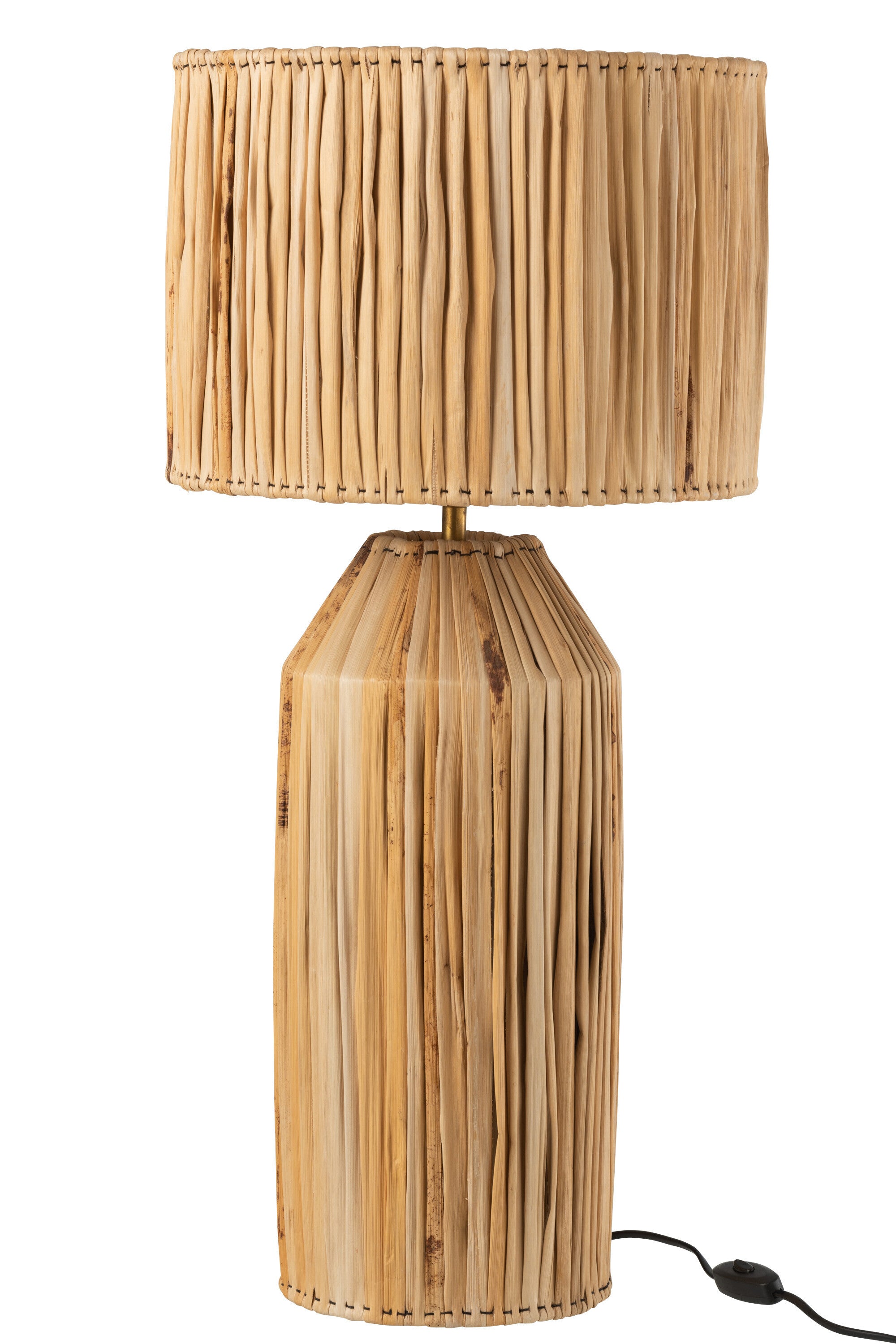 J-Line lamp Hanna Bananen Bladeren - jute - naturel