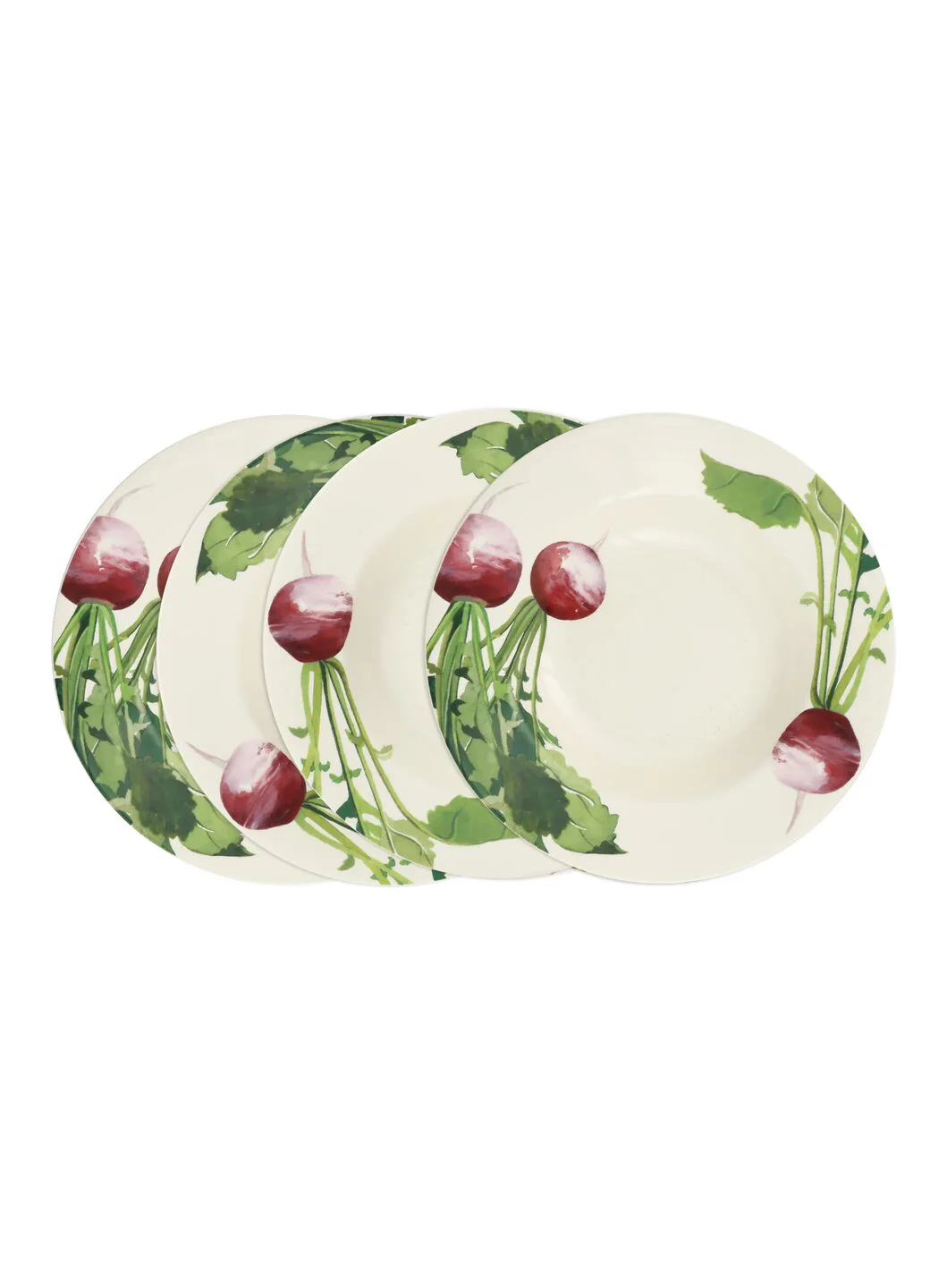 Turnip Soup Plate - Set of 4