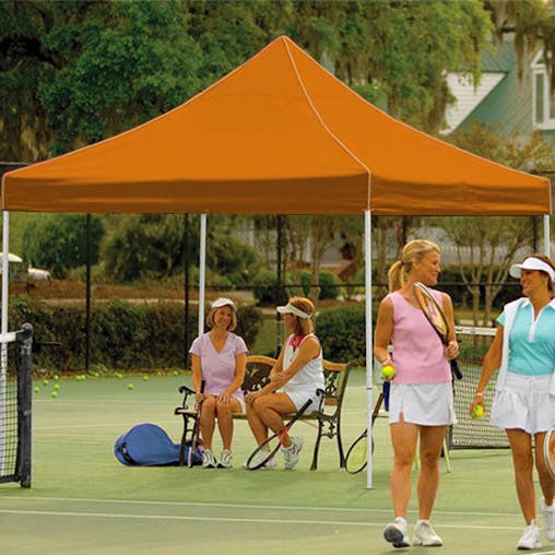 NNEDPE Gazebo Tent Marquee 3x3 PopUp Outdoor Wallaroo - Orange