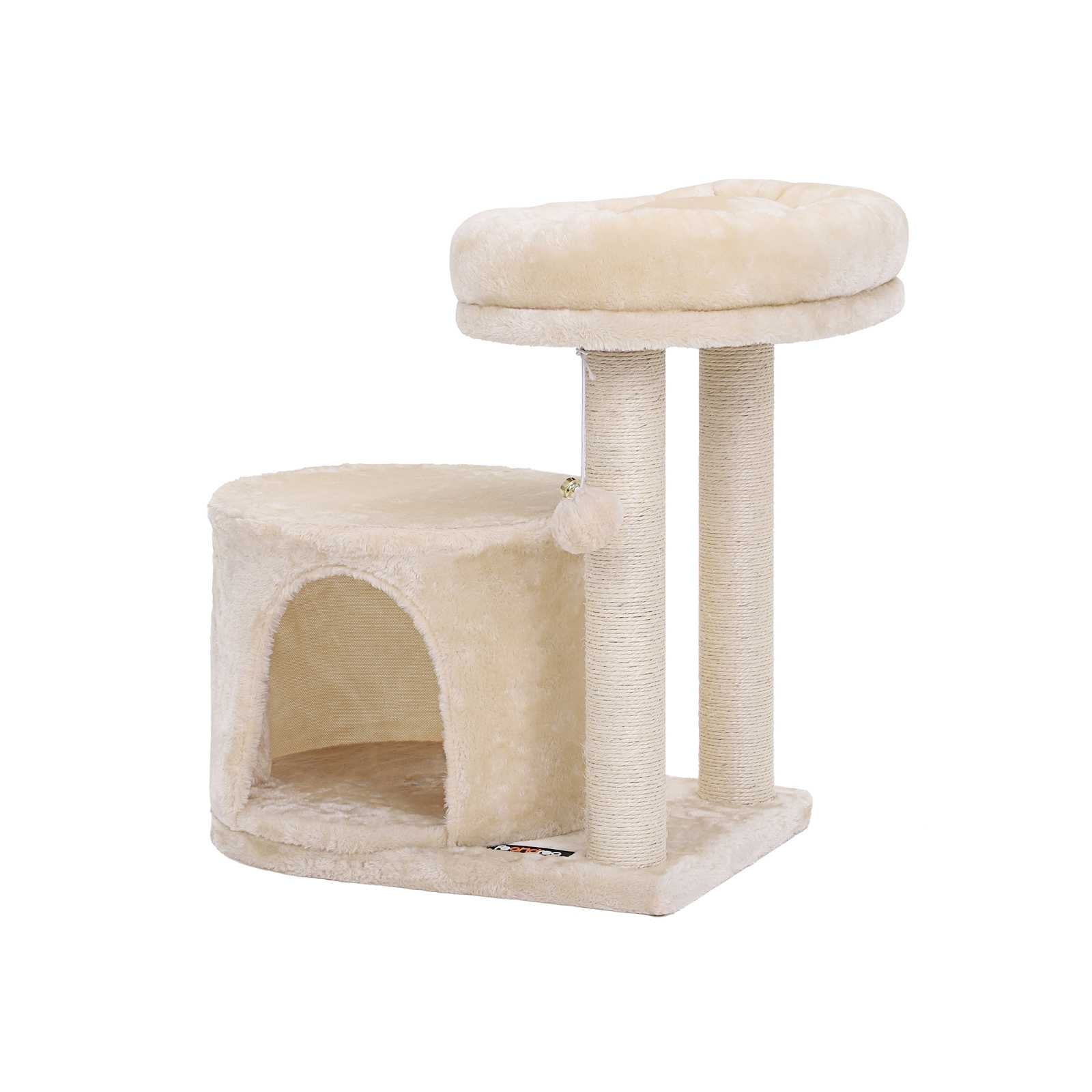 Arbre chat 57 cm beige