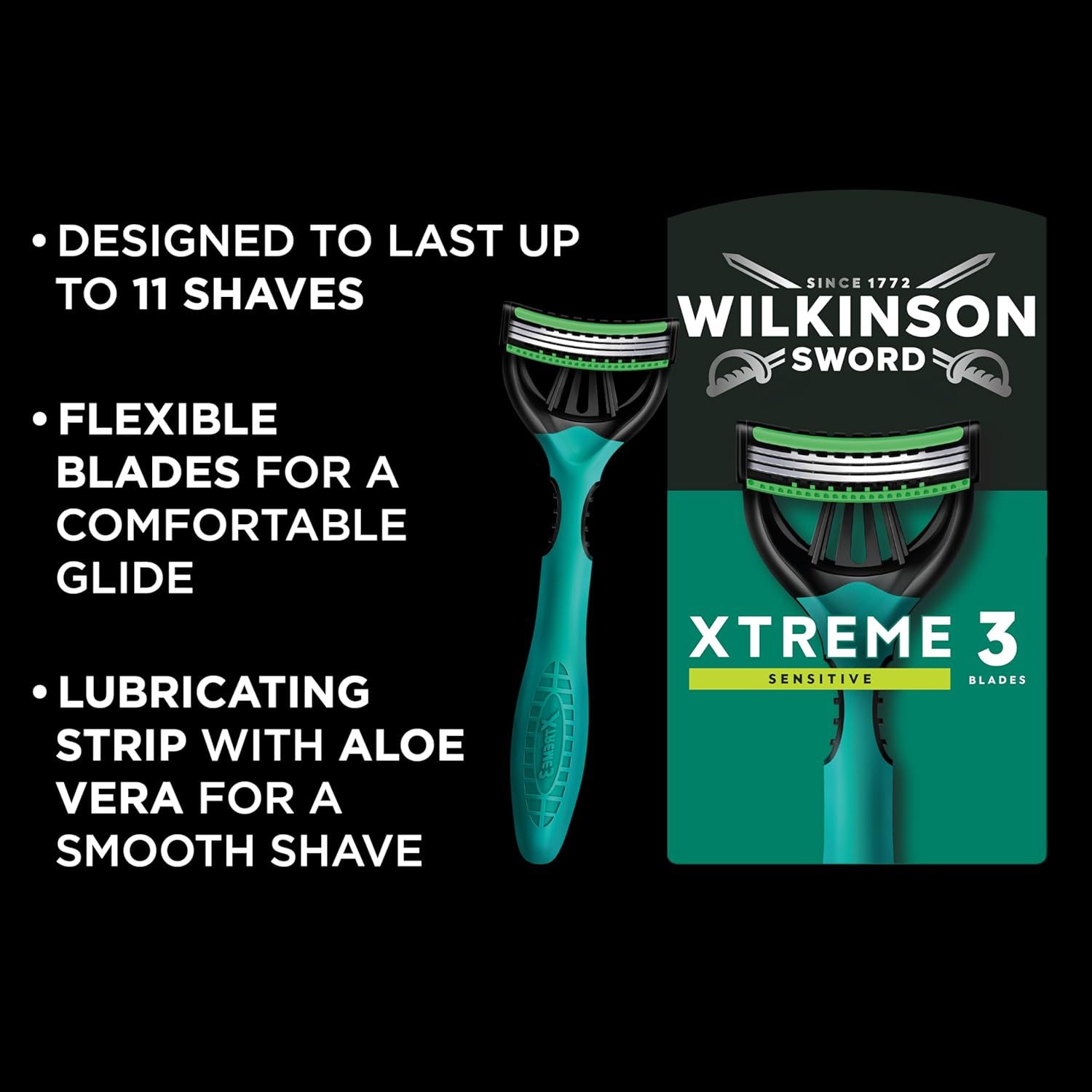 Wilkinson Sword Wilkinson Sword Xtreme 3 Comfort Plus Sensitive Disposable Razors - 8 Pack