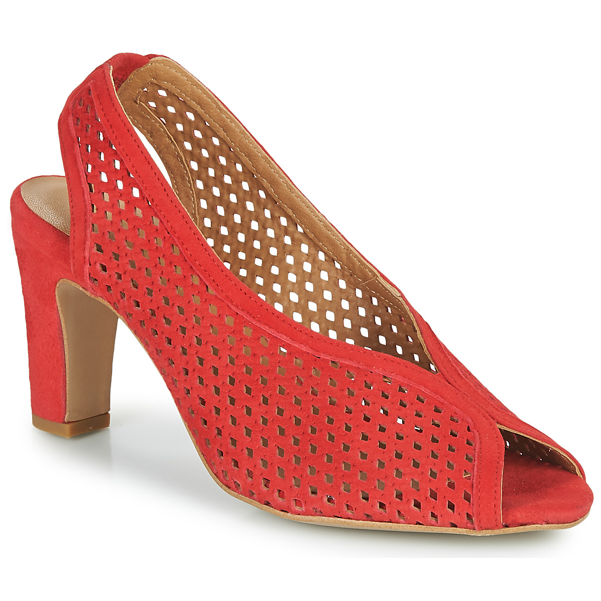 JB Martin - 1LUXE - Goat / Velvet / Perfo / Red