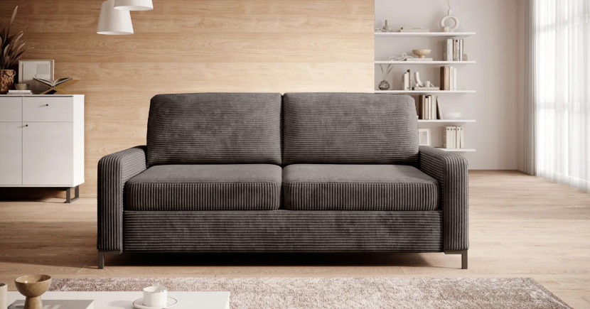 Nowoczesna Sofa, Kanapa TINO 160 Materac, Włoski system rozkładania Wersal