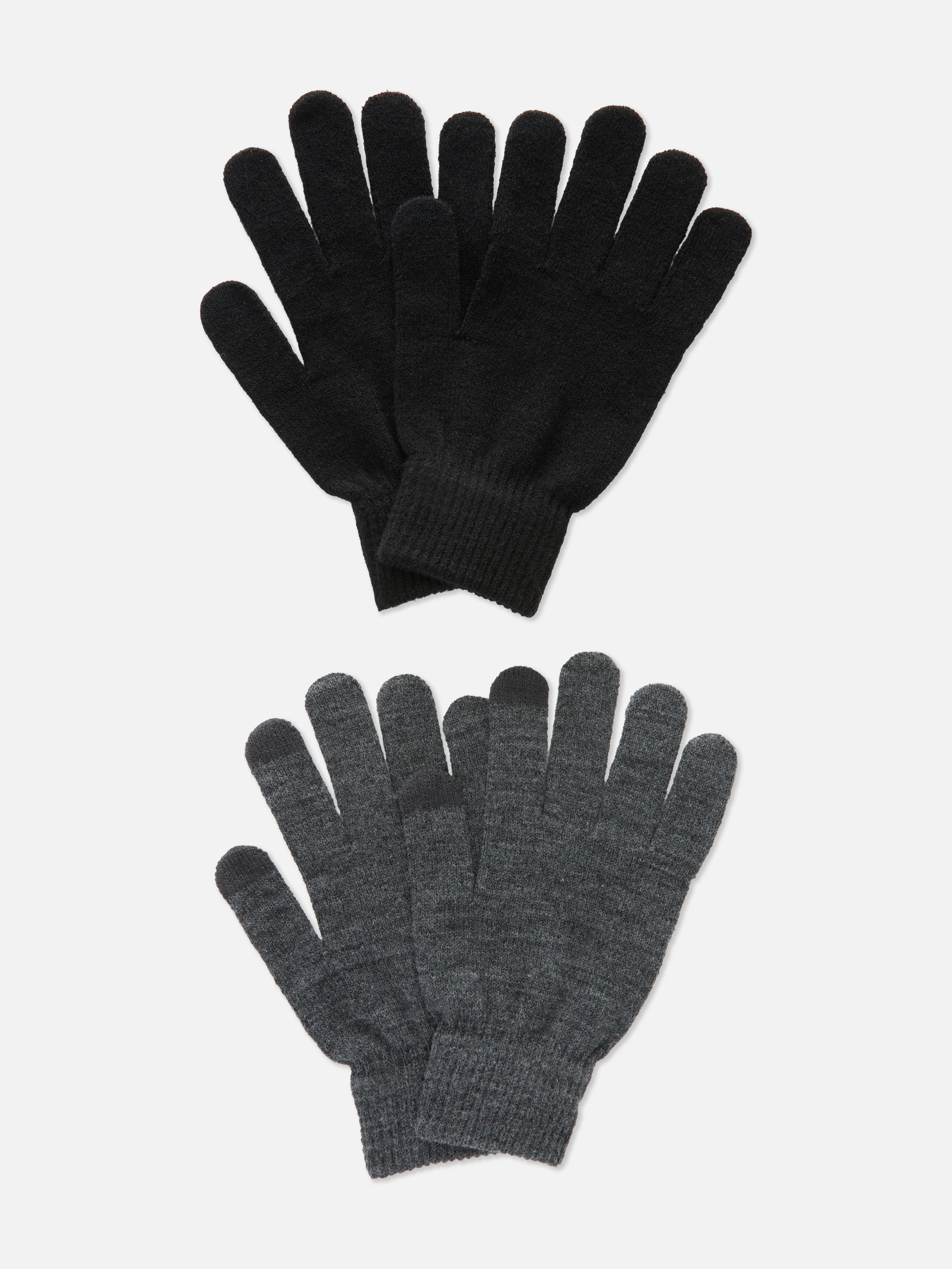 2-Pack Touchscreen Gloves