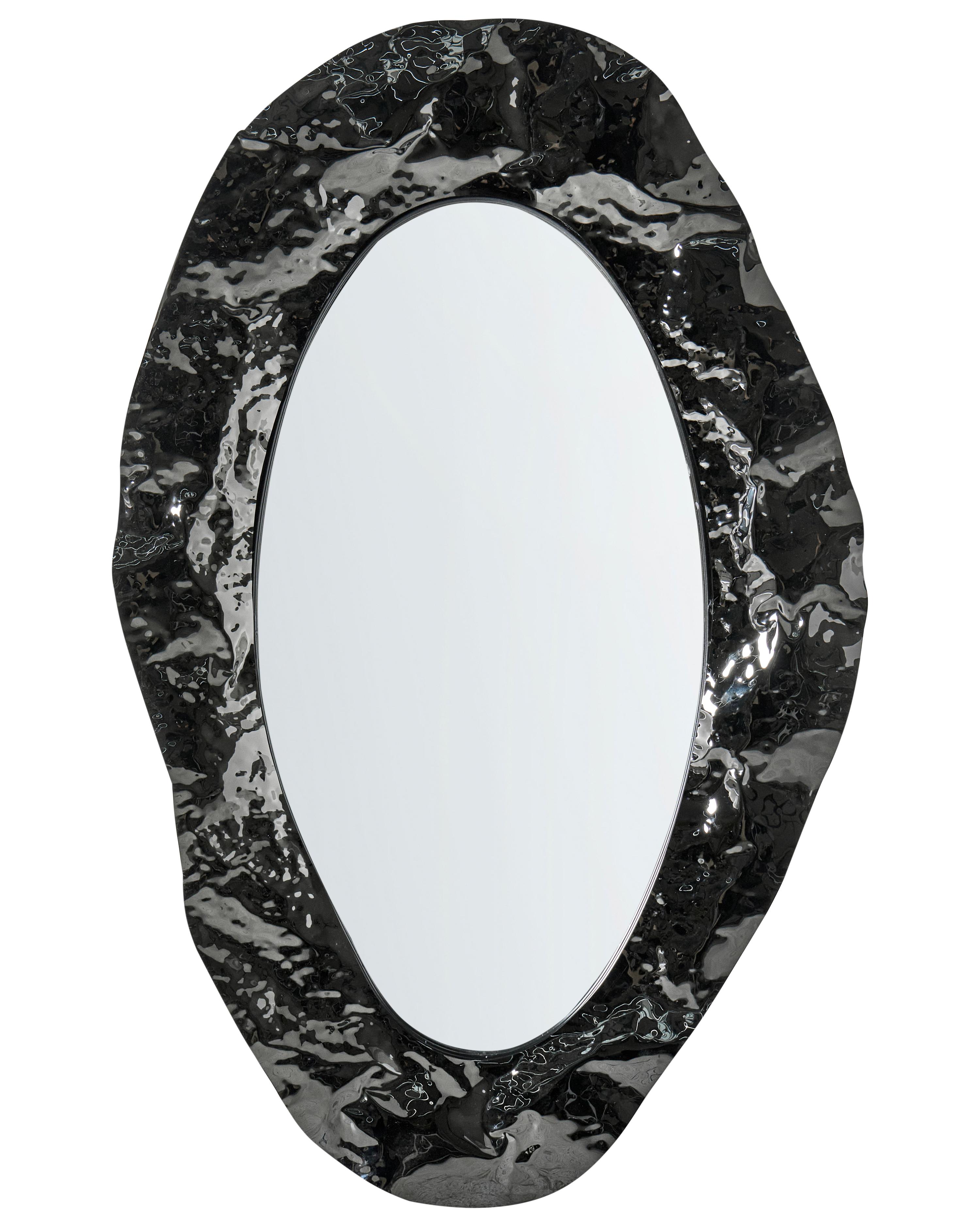 Wall Mirror LOGNES 56 cm 95 cm Black