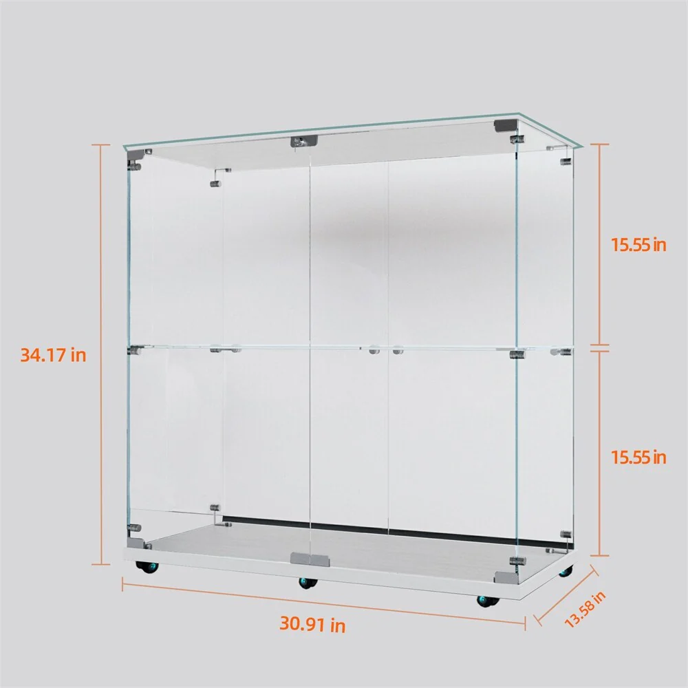 Tempered Glass Display Cabinet,Storage Cabinet,File Cabinet,with LED
