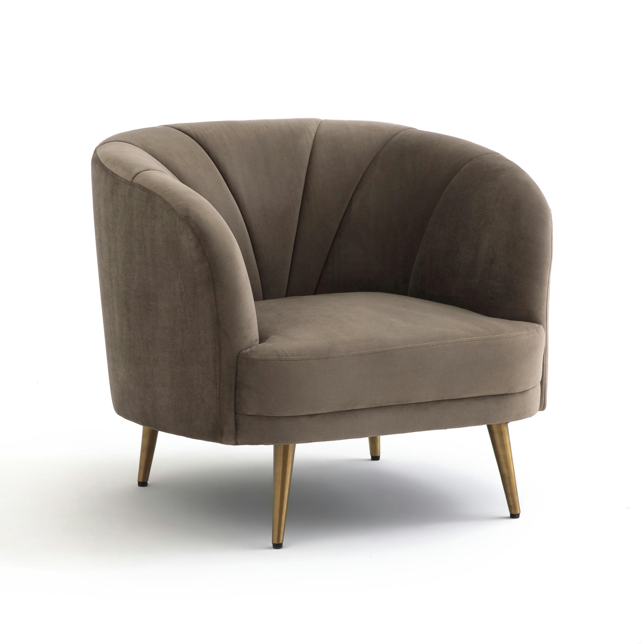 Fauteuil velours, Leone
