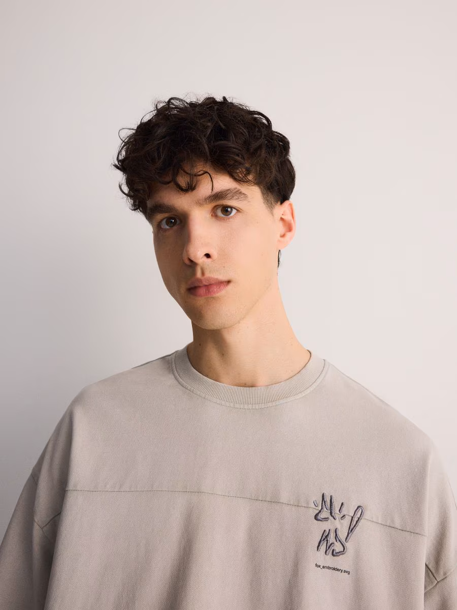 Oversized Long Sleeve T-Shirt
