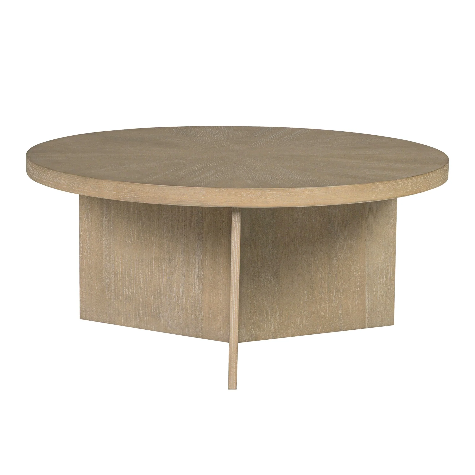 Martha Stewart Sadie Brown Round Coffee table