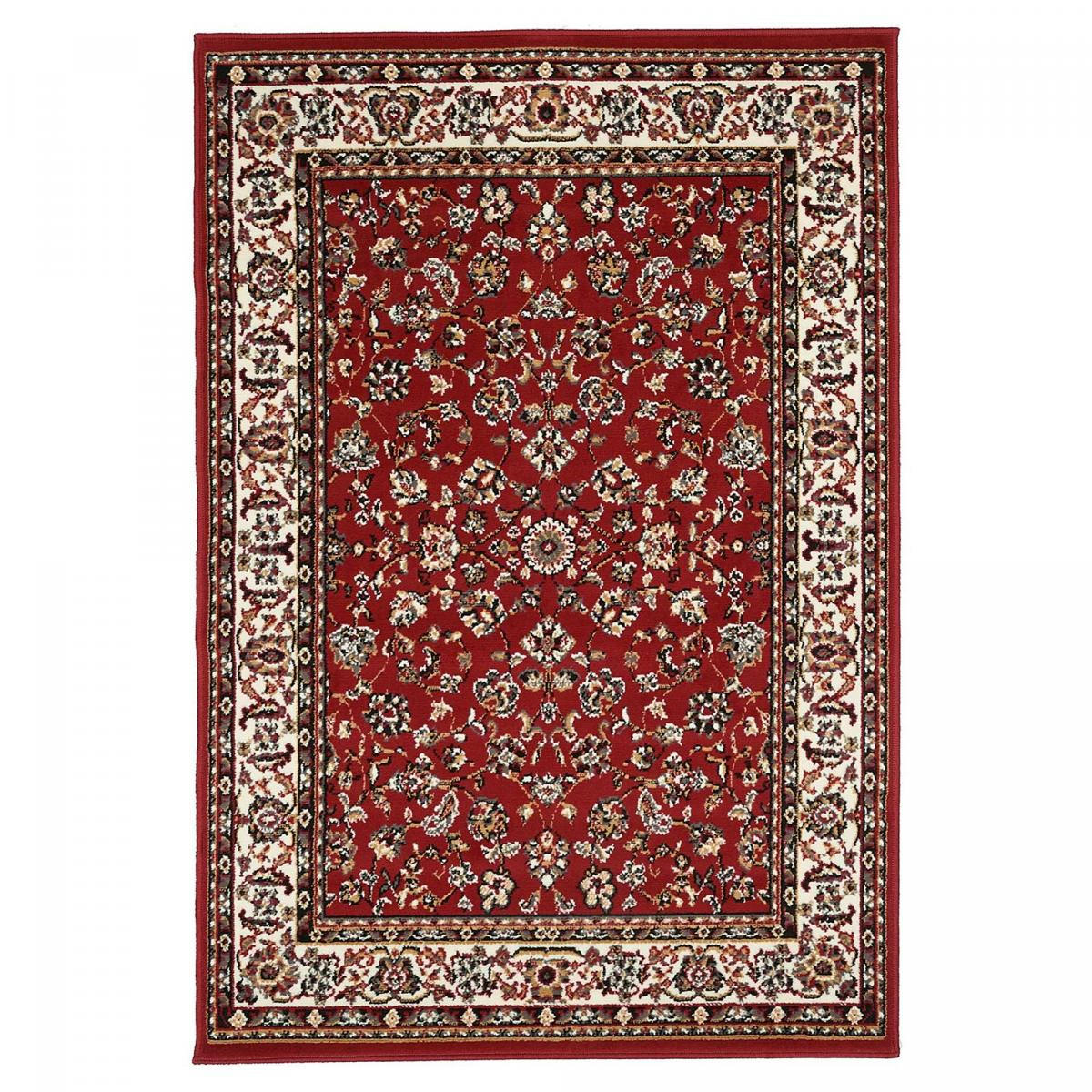 BC SANS MEDAILLON - Tapis orient style rouge 80x150