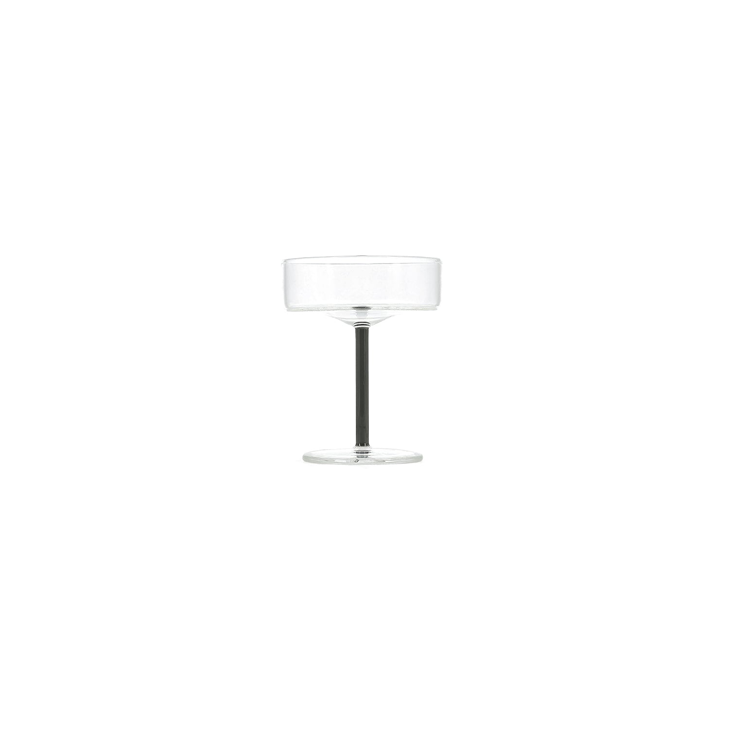 Ona - Champagneglas 20cl coupe grijs Fizz - Set van 2