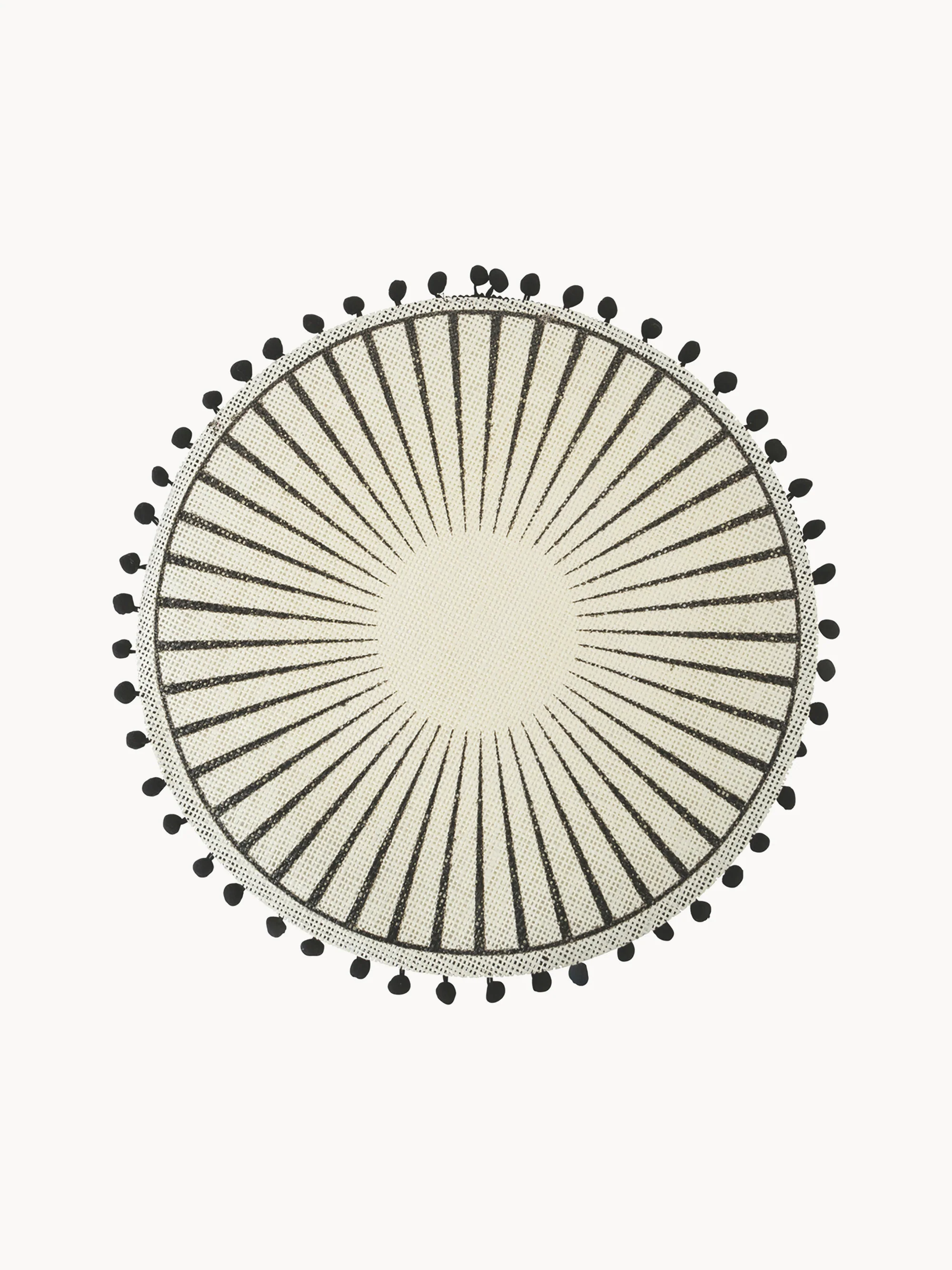 Tischsets Poms, 6er-Set