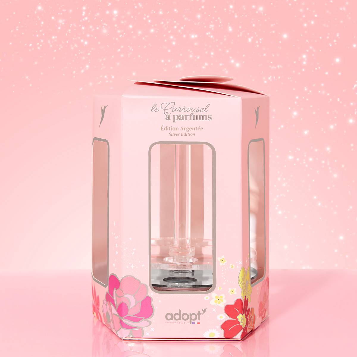 Le carrousel à parfumsPrésentoir 5 eaux de parfums 30 ml