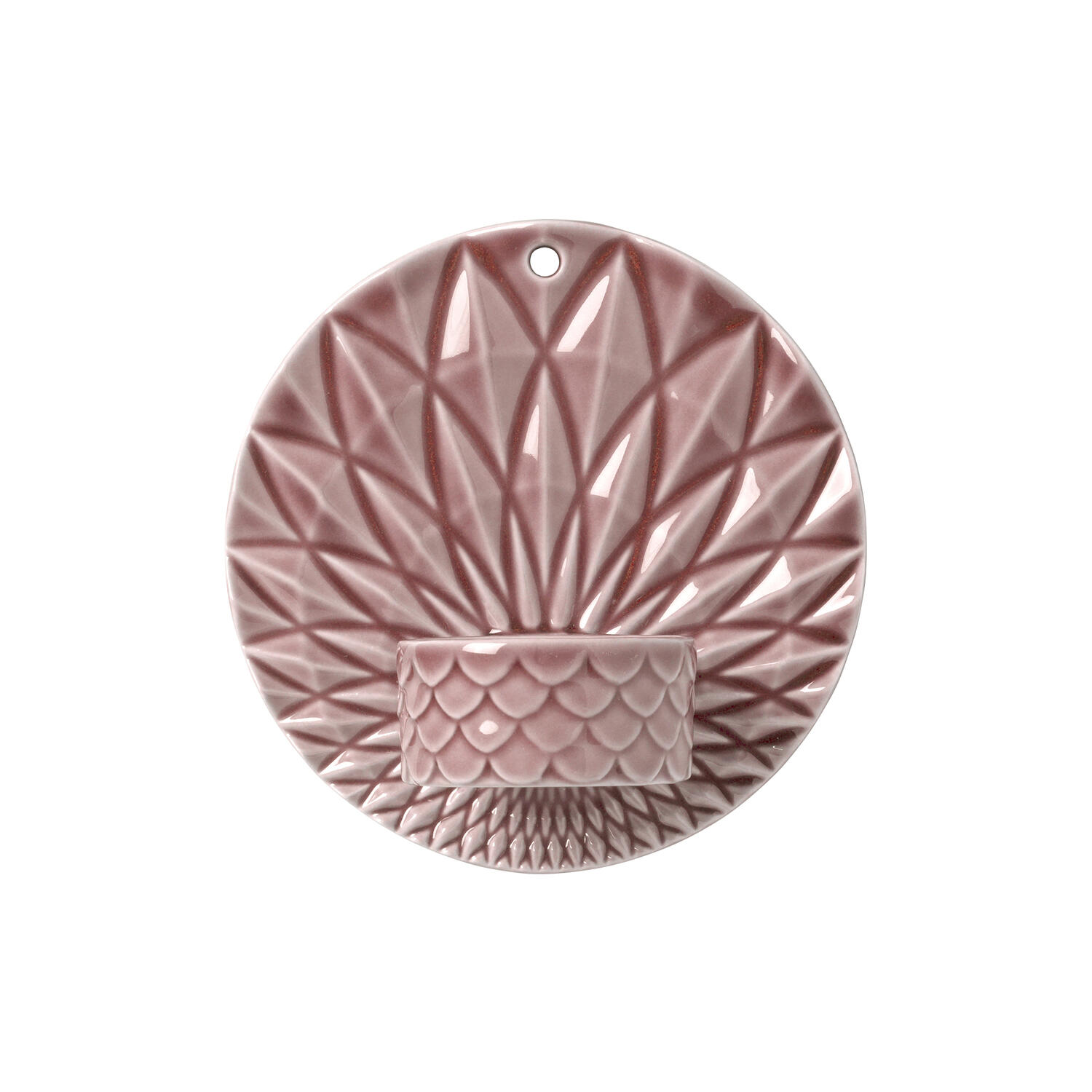 Pipanella Wall Votive Scales, dusty rose