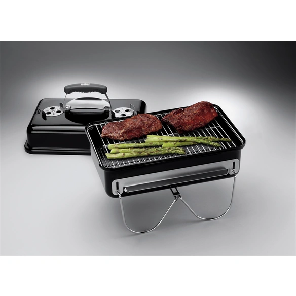 Holzkohlegrill »Go Anywhere«, Grillfläche: 42 x 26 cm, mit Deckel