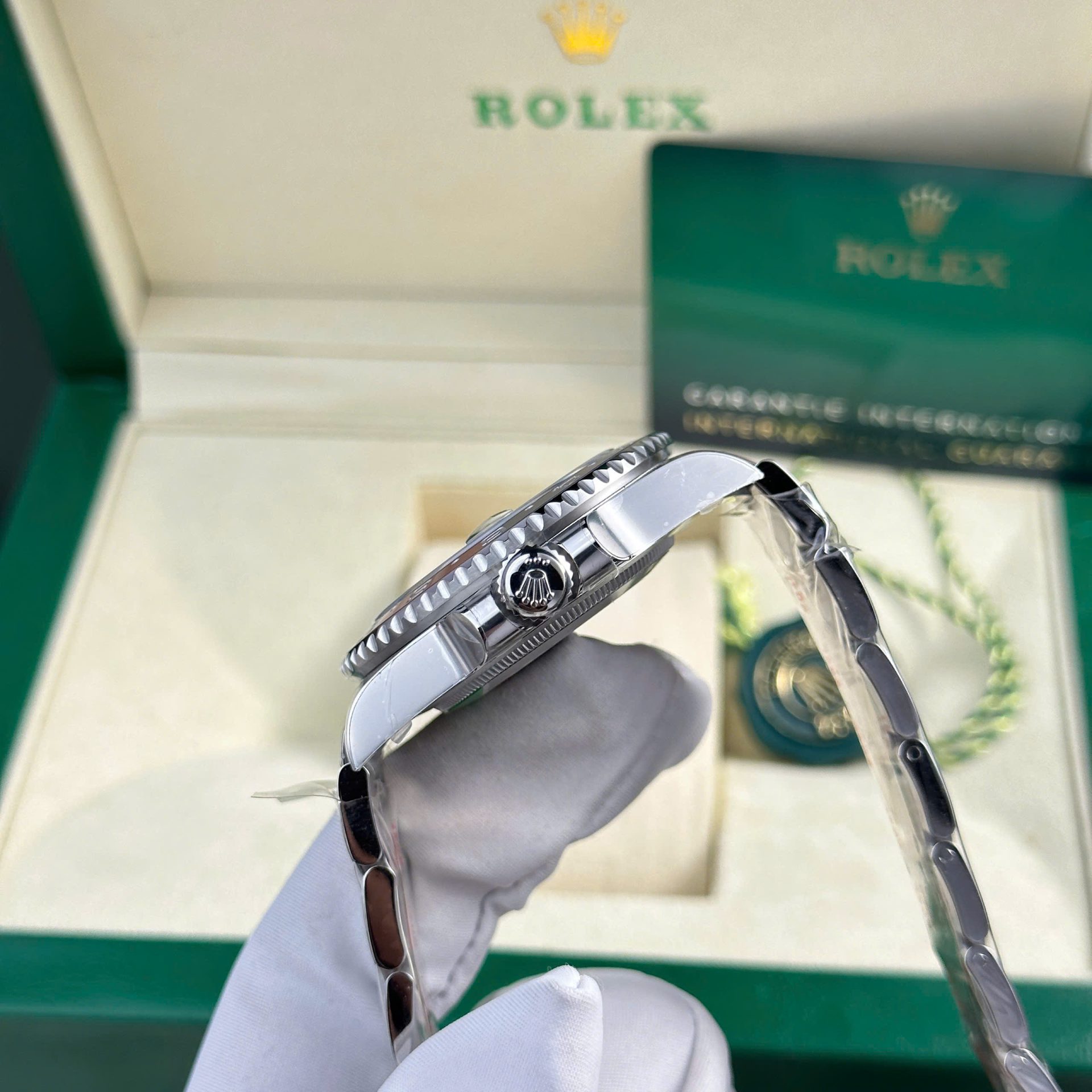 Rolex GMT-Master II 126710BLRO Pepsi 904L Steel Black Dial 40mm Oyster Super Clone