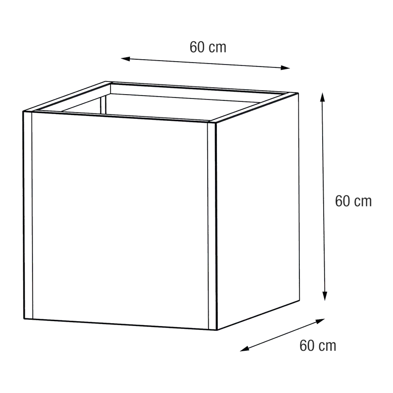 Hochbeet Metal Planter
