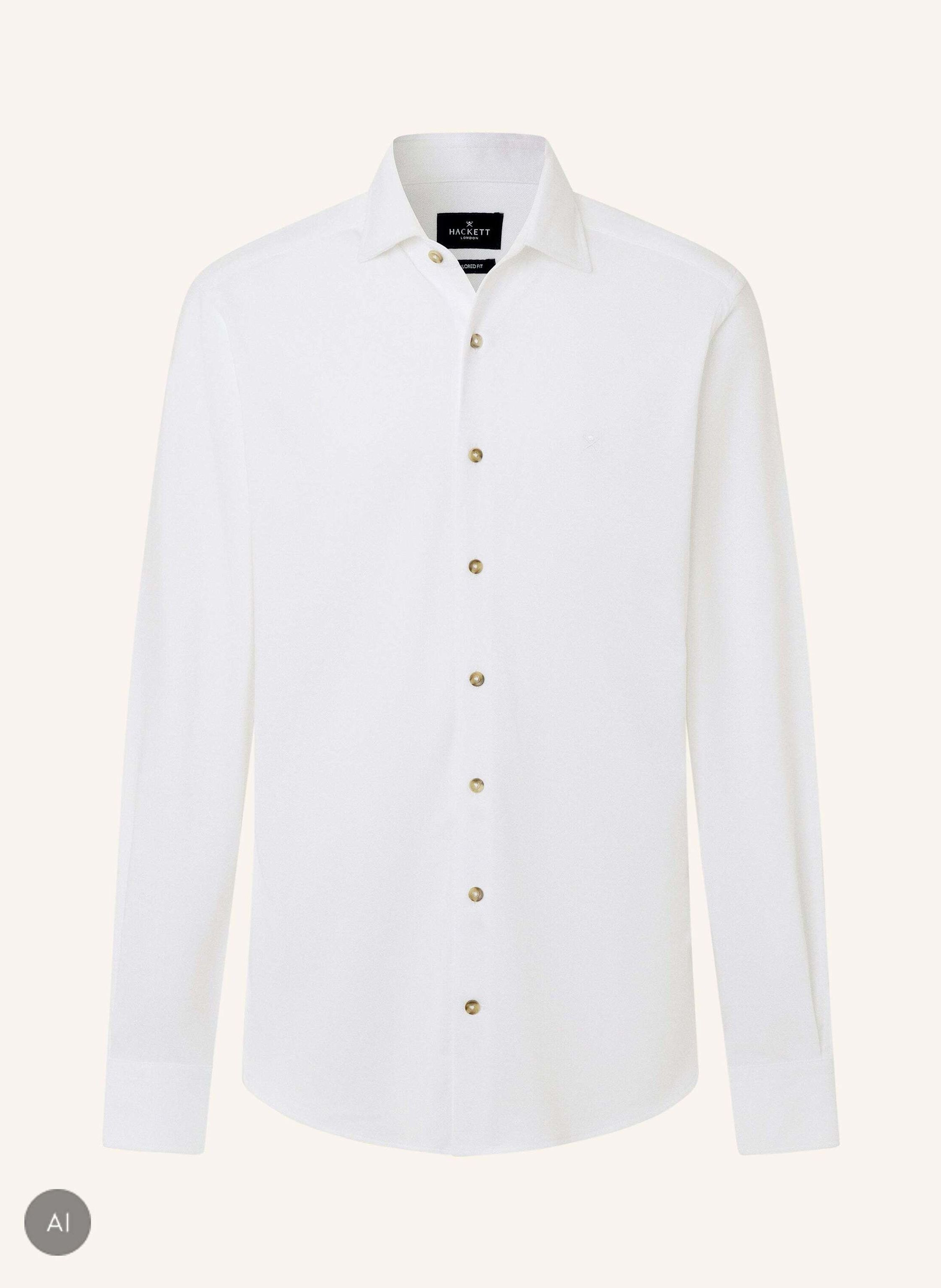 HACKETT LONDON Freizeithemd MELANGE JERSEY PIQUE