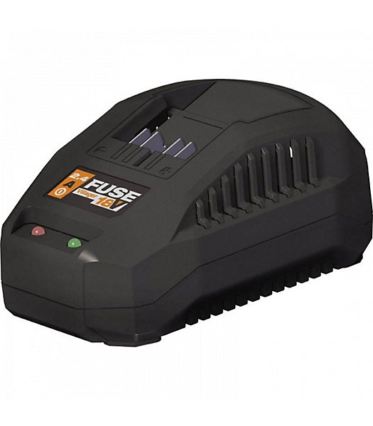 Chargeur rapide batterie 2 4 Ah 70 watts outils électrique 18v Villager Fuse