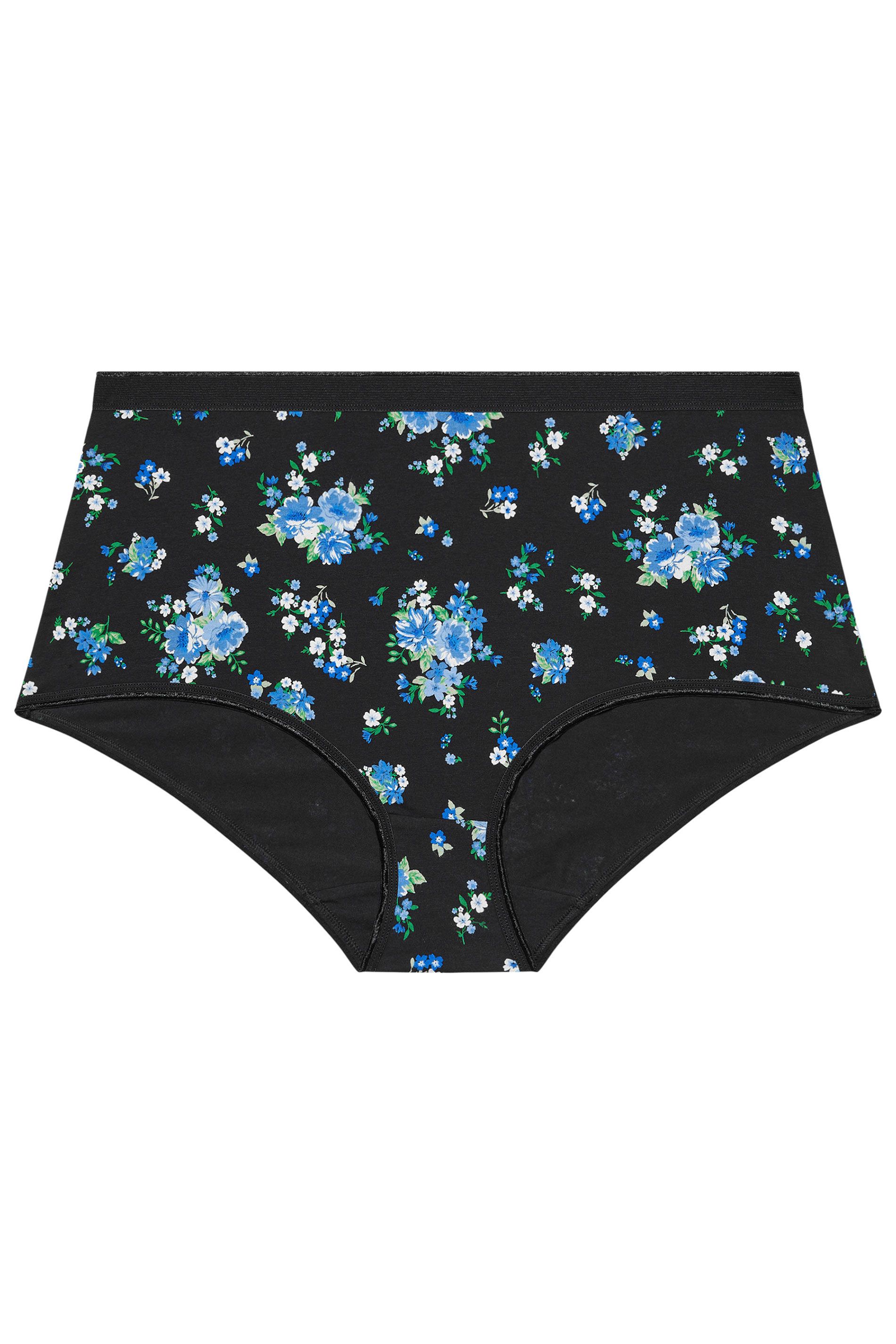 Yours 5 Pack Floral Full Briefs