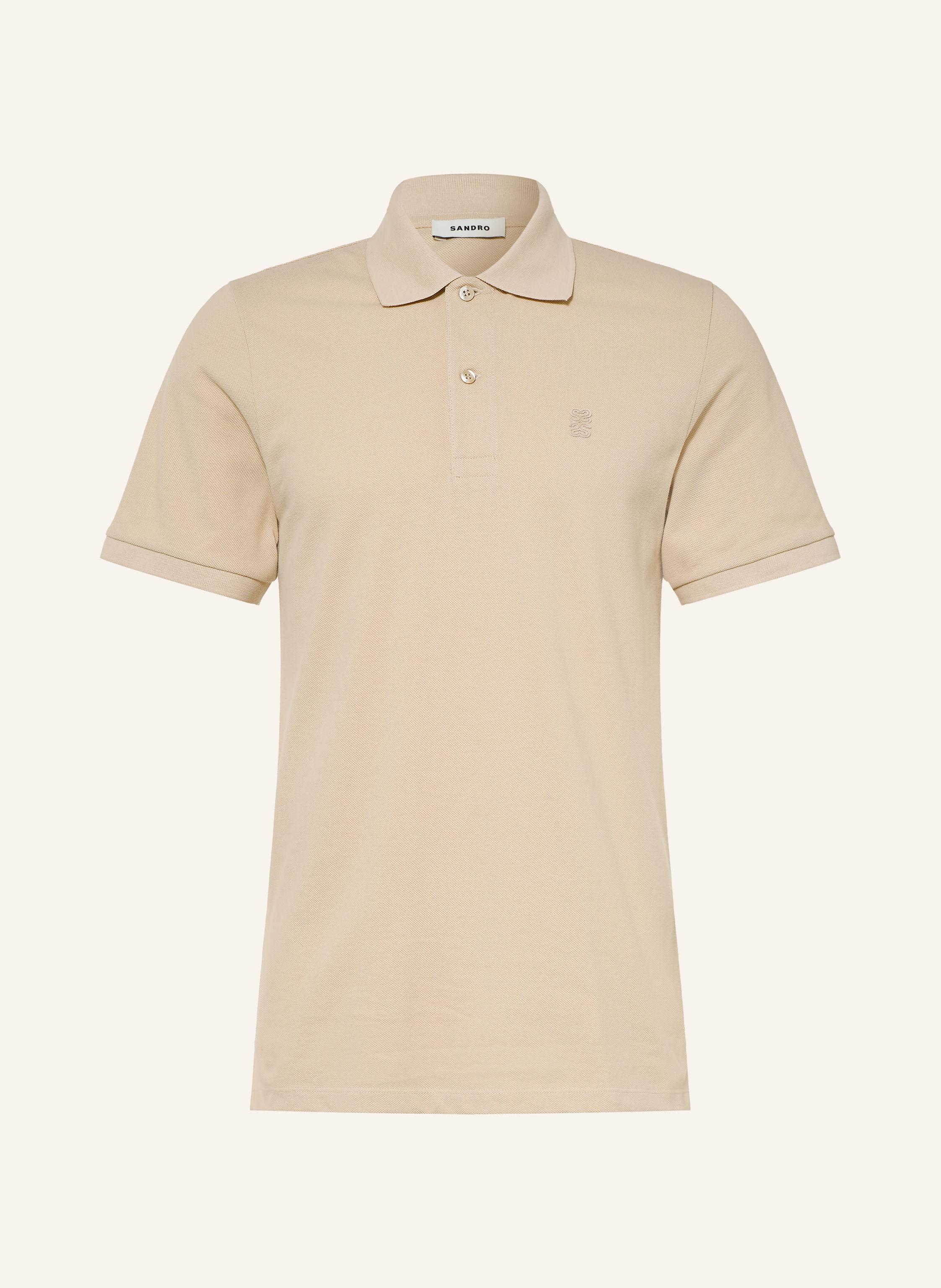 SANDRO Piqué-Poloshirt Classic Fit