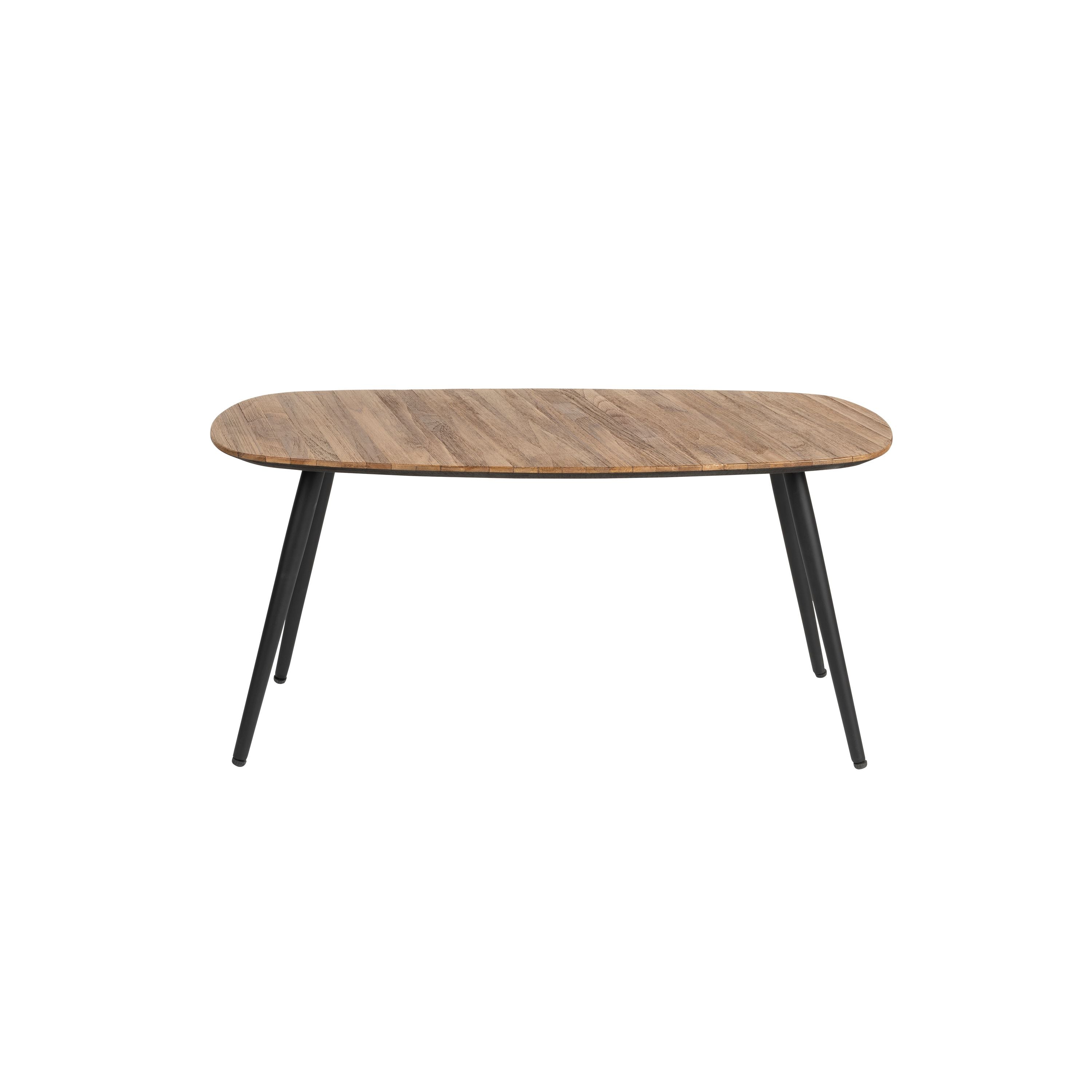 Housecraft Living Gualdo Salontafel Hout Teak 80x40 cm - Bruin