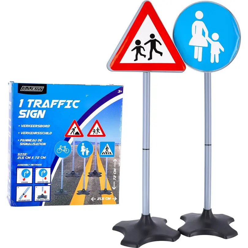 Spielset Verkehrszeichen