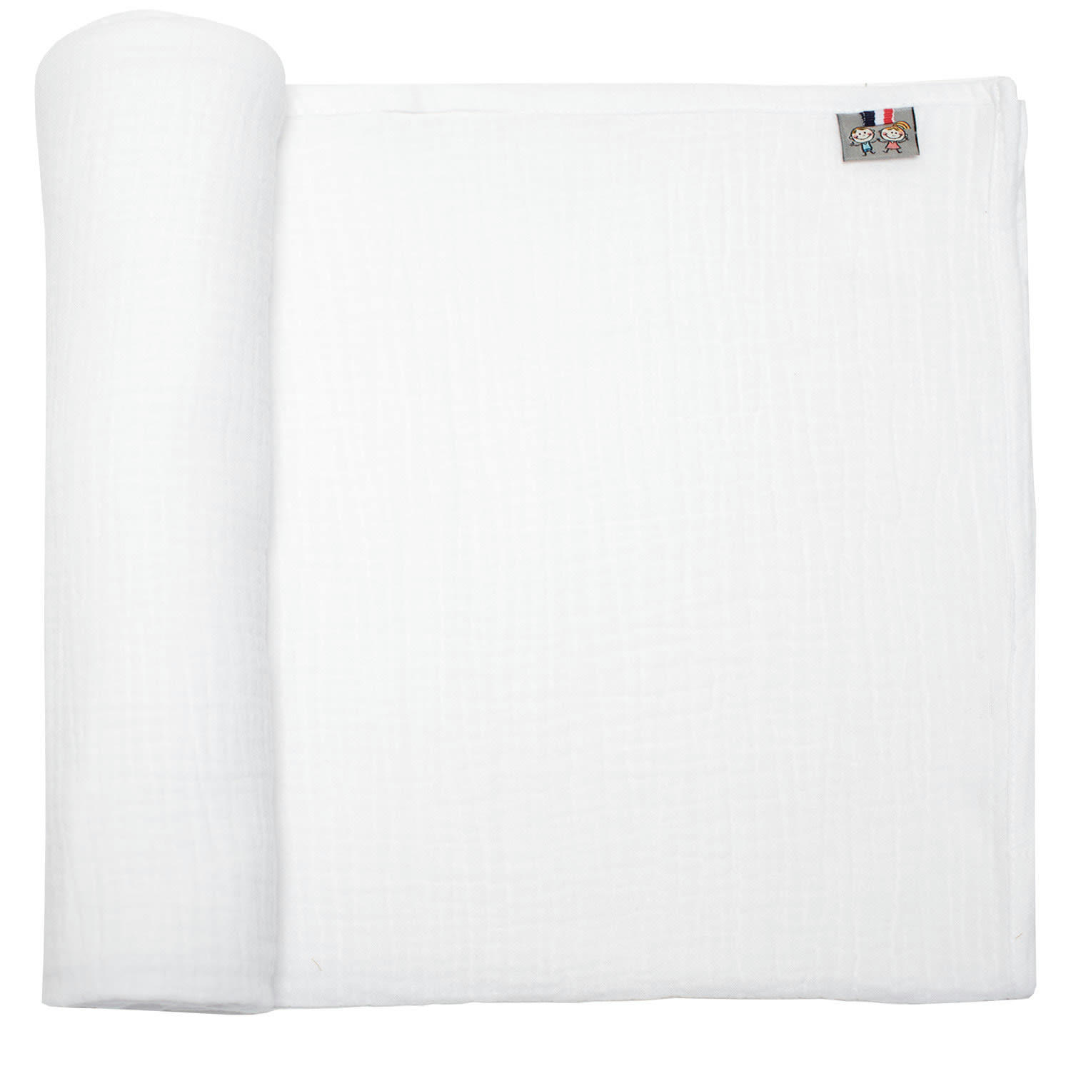 JEANNE - Lange en gaze de coton  H 120 x l 120 cm