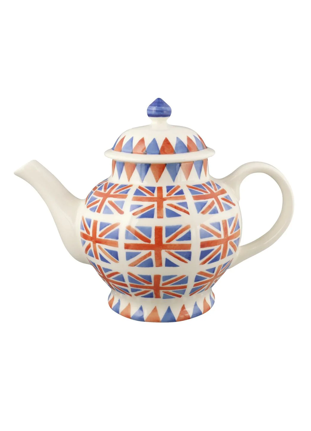 Seconds Union Jack 4 Mug Teapot