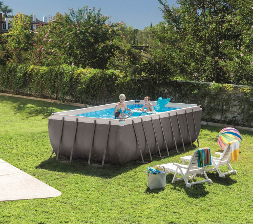 Piscina tubular ultra retangular Intex