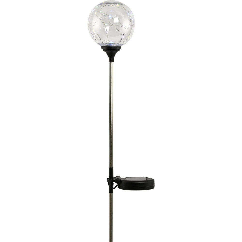 Borne solaire boule 20 microled multicolore