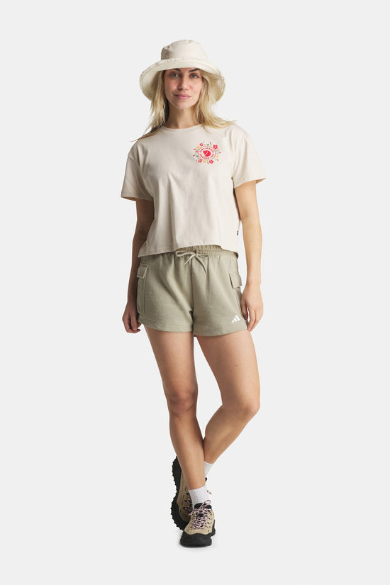 adidas Essentials Small Logo French Terry Cargo Short Dames