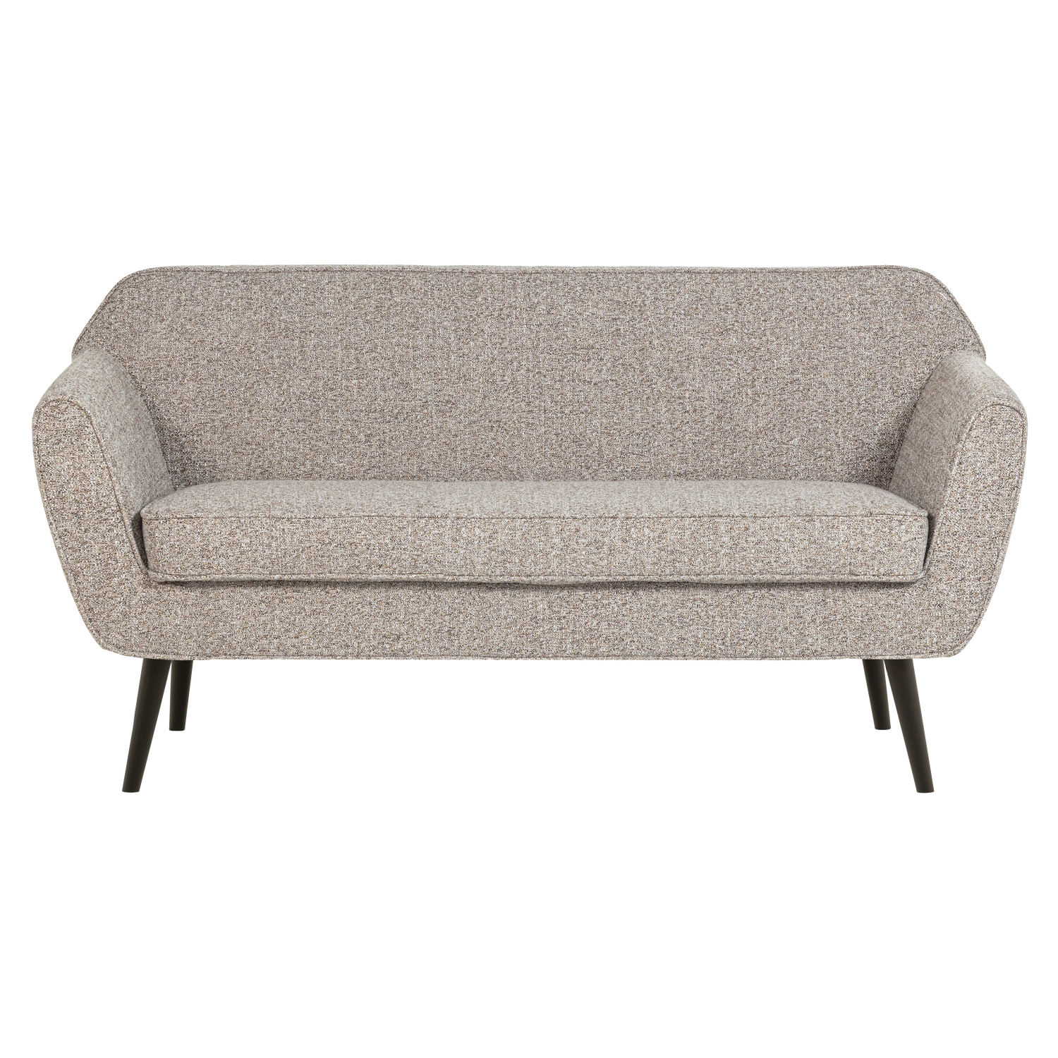 WOOOD bank 150 cm Rocco - Geweven Stof - Naturel Melange - 75x150x82