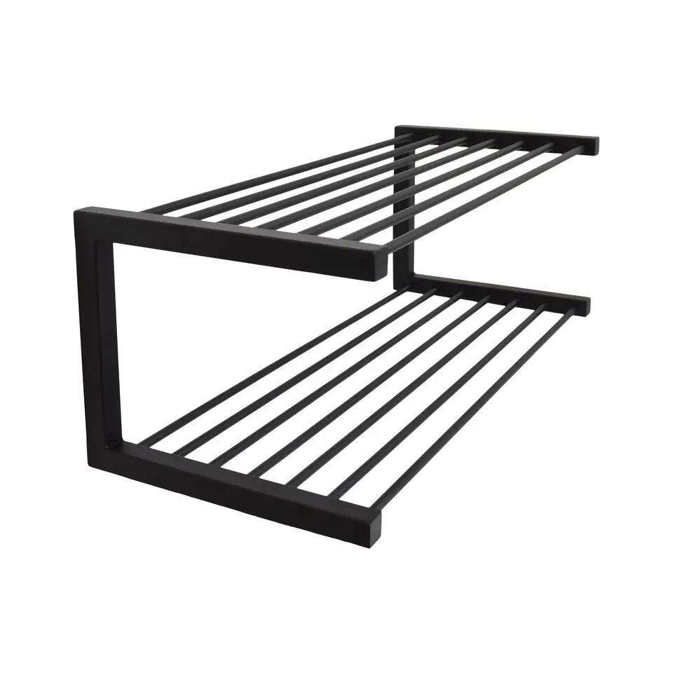 LOFT42 Hall wand schoenenrek - Metaal - Zwart